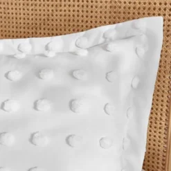 White Pom Pom Comforter Set - Levtex Home -Bedding Discounts GUEST 59b4184a e374 48b1 bddc fd0da5e38279