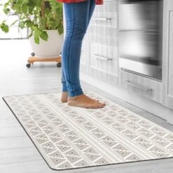 World Rug Gallery Boho Geometric Anti-Fatigue Standing Mat -Bedding Discounts GUEST 5b35a839 2da9 4ee4 a977 0e94bf5fa944