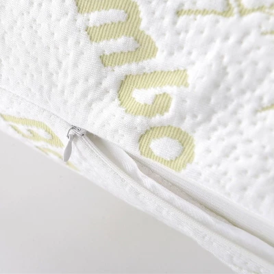 Cheer Collection Shredded Memory Foam Pillow With Washable Rayon From Bamboo Cover 5 Cheer Collection Shredded Memory Foam Pillow With Washable Rayon From Bamboo Cover - Image 5