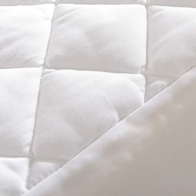 Cheer Collection Quilted Mattress Pad With 15" Deep Fitted Skirt 6 Cheer Collection Quilted Mattress Pad With 15" Deep Fitted Skirt - Image 6