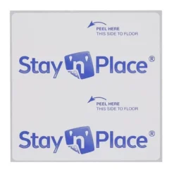 Mohawk Home 4"x4" Stay 'n' Place Adhesive Rug Tabs Ivory