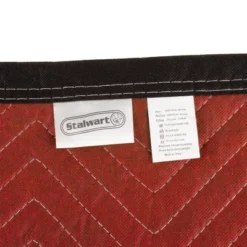 Stalwart 72x80 Weighted Moving Blanket, Red -Bedding Discounts GUEST 63eac09e 479e 4b32 be07 a8074d279b2c