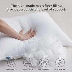 Sleeping Pillows Set Of 2 Soft And Supportive - Bedsure 10 Sleeping Pillows Set Of 2 Soft And Supportive - Bedsure -Bedding Discounts GUEST 643cd3f3 569f 4bc8 a217 f56c2f997eb0