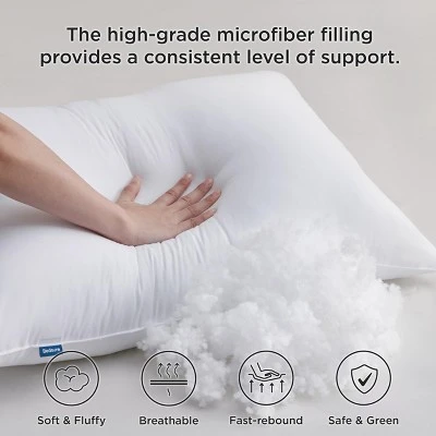 Sleeping Pillows Set Of 2 Soft And Supportive - Bedsure 3 Sleeping Pillows Set Of 2 Soft And Supportive - Bedsure - Image 3