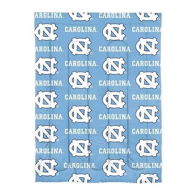 NCAA UNC Wilmington Seahawks Rotary Bed Set - Twin 1 NCAA UNC Wilmington Seahawks Rotary Bed Set - Twin