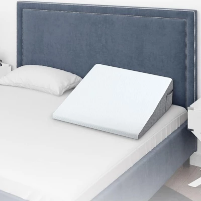 Dronery 8"Bed Wedge Triangle Pillow With Soft Memory Foam And Washable Cover,For Acid Reflux,Heartburn,Back Pain Relief,Snoring,Sleep Apnea And Gerd 2 Dronery 8"Bed Wedge Triangle Pillow With Soft Memory Foam And Washable Cover,For Acid Reflux,Heartburn,Back Pain Relief,Snoring,Sleep Apnea And Gerd - Image 2
