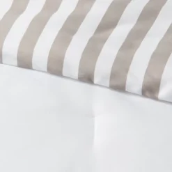 Stripe Microfiber Reversible Comforter & Sheet Set Gray - Room Essentials™ 12 Stripe Microfiber Reversible Comforter & Sheet Set Gray - Room Essentials™ -Bedding Discounts GUEST 6816d8aa 726a 4d37 9b37 18aafff03261