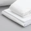 FONTOI Bedding Bundle King Split: Pillows, Sheet Set, Mattress Protectors, White, 76"*16"*80"