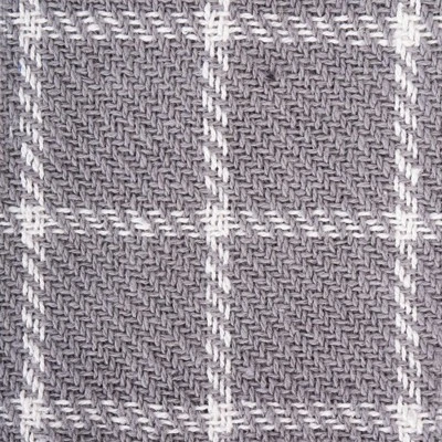 50"x60" Plaid Checked Throw Blanket Gray - Design Imports 5 50"x60" Plaid Checked Throw Blanket Gray - Design Imports - Image 5