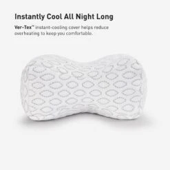 Bedgear Cooling Knee Medium Pillow: Memory Foam & Polyester Fiber, Moisture-Wicking, Machine Washable Cover -Bedding Discounts GUEST 689a8f0b 3ff3 4640 8c59 839485c1484a