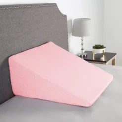 Hastings Home Extra High Memory Foam Wedge Pillow With Antibacterial And Mildew Proof Rayon Fiber Cover - Pink 6 Hastings Home Extra High Memory Foam Wedge Pillow With Antibacterial And Mildew Proof Rayon Fiber Cover - Pink -Bedding Discounts GUEST 69ce137e 2a8b 4e16 b866 54bcd03147a4