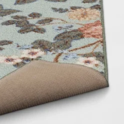 2'x3' Floral High Low Loop Accent Rug Green - Threshold™: Washable Entryway Throw, Indoor Skid-Resistant Rug 5 2'x3' Floral High Low Loop Accent Rug Green - Threshold™: Washable Entryway Throw, Indoor Skid-Resistant Rug -Bedding Discounts GUEST 6abb636b 69c5 400b a111 cf6f9c0ec17c