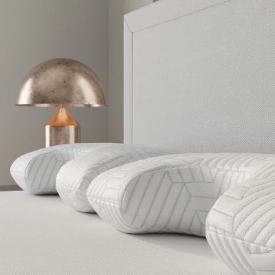 Bella Ice Curve Pillow With Phase Change Cooling Cover 4 Bella Ice Curve Pillow With Phase Change Cooling Cover - Image 4