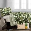 5pc Tropical Paradise Quilt Set Green - Lush Décor