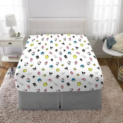 Hello Kitty And Friends Full Bedding Bundle: Multicolored Comforter Set, Polyester, Includes Sheets & Pillowcases, Sanrio 6 Hello Kitty And Friends Full Bedding Bundle: Multicolored Comforter Set, Polyester, Includes Sheets & Pillowcases, Sanrio - Image 6