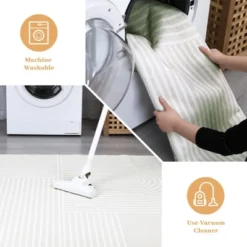 8x10 Washable Rug Modern Abstract Rugs Geometric Rug Large Rug Beige Retro Accent Rug -Bedding Discounts GUEST 70a7aae1 94b1 4c60 b277 96384f04d4e5