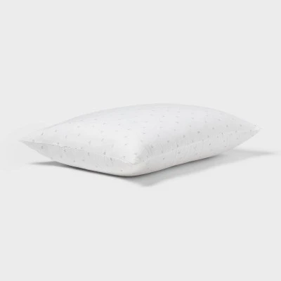 Standard/Queen Medium/Firm Machine Washable Plush Pillow White - Room Essentials™ 2 Standard/Queen Medium/Firm Machine Washable Plush Pillow White - Room Essentials™ - Image 2