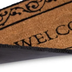 BirdRock Home Welcome Coir Doormat With Scroll Border - 18 X 30" 5 BirdRock Home Welcome Coir Doormat With Scroll Border - 18 X 30" -Bedding Discounts GUEST 73818839 4b46 4687 91cc 3f77f81ade85