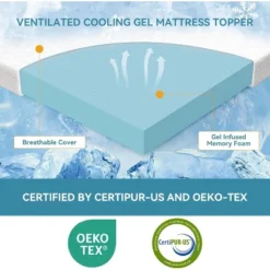 Dyonery Memory Foam Mattress Topper Queen 2 Inch, Breathable Bed Topper With Removable Cover, High-Density Mattress Pad For Pain Relief, No Smell 9 Dyonery Memory Foam Mattress Topper Queen 2 Inch, Breathable Bed Topper With Removable Cover, High-Density Mattress Pad For Pain Relief, No Smell -Bedding Discounts GUEST 73c309c9 d67d 4bb1 b63e 48f7477d75fe