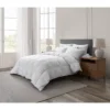 Sleep Climate Full/Queen 300 Thread Count Down Blend Comforter: 80% Cotton, 20% Polyester, Dry Clean Recommended