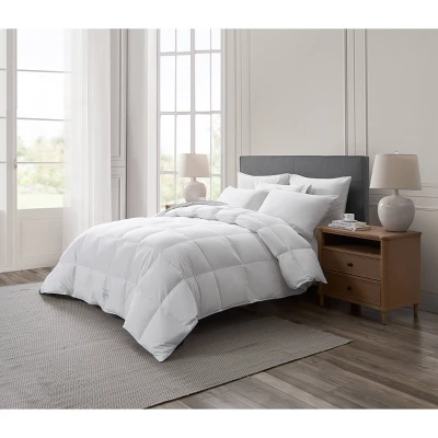Sleep Climate Full/Queen 300 Thread Count Down Blend Comforter: 80% Cotton, 20% Polyester, Dry Clean Recommended 1 Sleep Climate Full/Queen 300 Thread Count Down Blend Comforter: 80% Cotton, 20% Polyester, Dry Clean Recommended