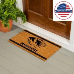 Evergreen University Of Missouri Logo Turf Mat, Brown- 28 X 16 Inches Indoor Outdoor Doormat -Bedding Discounts GUEST 7718dfb1 a86f 4f41 834d 27d0a832b13a