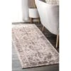 Vintage Verdell Medallion Area Rug Beige - NuLOOM