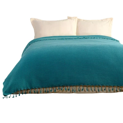 Kafthan Textile Muslin Plain Cotton Twin Coverlet 9 Kafthan Textile Muslin Plain Cotton Twin Coverlet - Image 9