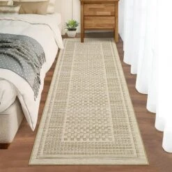 Washable Non-Slip Rugs - Hallway, Kitchen Runner - Stain Resistant Farmhouse Carpet For Bathroom, Bedroom -Bedding Discounts GUEST 7b42097c 653f 45a7 b70f cac007d705d9