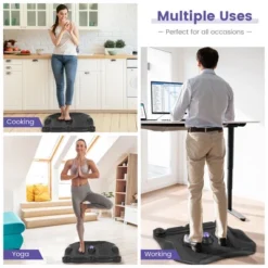 Costway Anti Fatigue Standing Desk Mat W/ Massage Roller Ball Foot Massage Points Office -Bedding Discounts GUEST 7b88357d 364f 419e b421 8d568784a52d