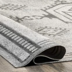 NuLOOM Kyleigh Machine Washable Southwestern Area Rug -Bedding Discounts GUEST 7c693150 0514 4d62 8eb1 1304aae5af81