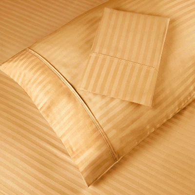 400 Thread Count Cotton Stripe 2 Piece Pillowcase Set By Blue Nile Mills 1 400 Thread Count Cotton Stripe 2 Piece Pillowcase Set By Blue Nile Mills