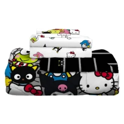 Hello Kitty And Friends Full Bedding Bundle: Multicolored Comforter Set, Polyester, Includes Sheets & Pillowcases, Sanrio 23 Hello Kitty And Friends Full Bedding Bundle: Multicolored Comforter Set, Polyester, Includes Sheets & Pillowcases, Sanrio -Bedding Discounts GUEST 7e296e05 c6ae 4873 bbd5 83bc856cc20b 1