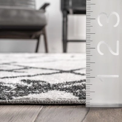 NuLOOM Machine Washable Global Trellis Area Rug 2 NuLOOM Machine Washable Global Trellis Area Rug - Image 2