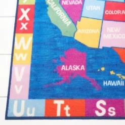 Eric Carle USA Map Area Kids' Rug (2'9"x4'3") - Home Dynamix -Bedding Discounts GUEST 7ee0dac5 8a63 4112 b0f6 3868b5eefc7d