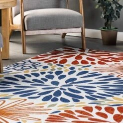 NuLOOM McEwen Bohemian Floral Machine Washable Area Rug -Bedding Discounts GUEST 7f43ea9a 7a93 484d bff6 56f9d6b192ce