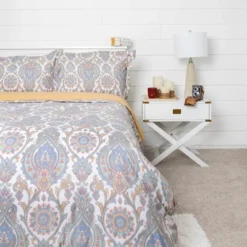 Southshore Fine Living Boho Paisley Oversized Ultra-soft Duvet Cover Set With Shams -Bedding Discounts GUEST 81559109 5d90 4d1a a92f e2253abf8a63