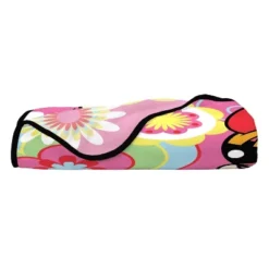 Powerpuff Girls Throw: Multicolor Polyester Blanket, 46x60 Inches, Teen Favorite Character, Machine Washable