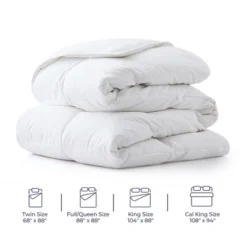 Peace Nest All Season White Goose Feather Down Comforter Duvet Insert, Cal King -Bedding Discounts GUEST 8283ddcc 6879 45ad 819c 8c287a49baee