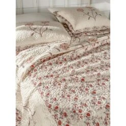 BrylaneHome Margaret Embroidered Bedspread -Bedding Discounts GUEST 82e2295a ee04 481d 84a1 7ca1cdec61c0