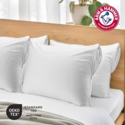 Arm & Hammer 2pk Easy Care Pillow Protector -Bedding Discounts GUEST 83ea9160 baea 47a7 bb6c 3eec6c931f78