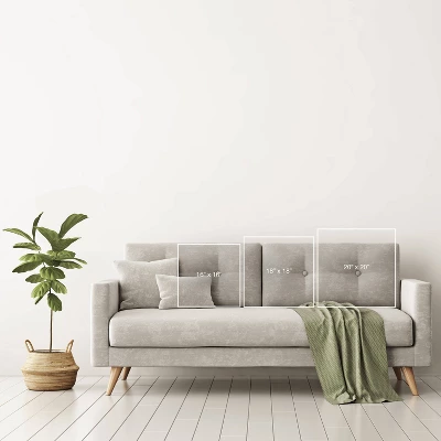 26"x26" Heather Dutton West End Blush Square Throw Pillow Pink - Deny Designs 2 26"x26" Heather Dutton West End Blush Square Throw Pillow Pink - Deny Designs - Image 2