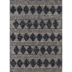 Andes Geometric Accent Rug Black - Momeni -Bedding Discounts GUEST 84355f23 3e89 4cba ba53 79a1f1bbc6fe