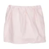 Lambs & Ivy Floral Garden Pink Linen Shirred Crib Skirt/Dust Ruffle