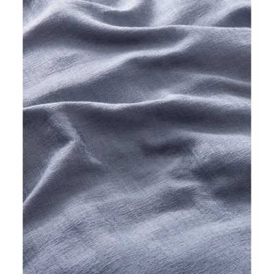 Blue Loom 3pc Vivie Solid Stone Washed Duvet Cover Bedding Set 1 Blue Loom 3pc Vivie Solid Stone Washed Duvet Cover Bedding Set