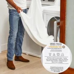 5-Star Luxury Sheet Set | 600 Thread Count 100% Cotton Sateen | Soft & Crisp Bed Sheets With Deep Pockets By California Design Den 8 5-Star Luxury Sheet Set | 600 Thread Count 100% Cotton Sateen | Soft & Crisp Bed Sheets With Deep Pockets By California Design Den -Bedding Discounts GUEST 84dac457 4ab8 414e 9371 aef218626727 1