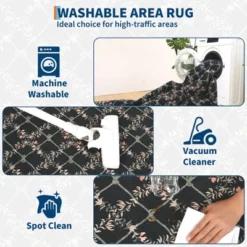 Washable Rugs For Living Room Modern Diamond Indoor Rug -Bedding Discounts GUEST 85414e8e 69b3 4518 a5f9 1f3f3f7165ae