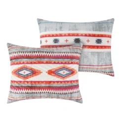 Kiva Western Boho Quilted Pillow Sham Stone By Greenland Home Fashions 7 Kiva Western Boho Quilted Pillow Sham Stone By Greenland Home Fashions -Bedding Discounts GUEST 871162d9 8f64 422c 81af 9d844154f359