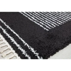 Rugs America Bennett BT35A Shag Stripe Area Rug -Bedding Discounts GUEST 8718dd13 ce8f 47a8 9467 7c670ec1fbea