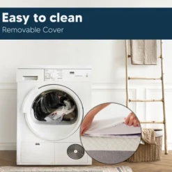 Continental Sleep, 1-Inch Medium Firm Mattress Toppers With Breathable Cover, Cooling Mattress Pad For Back Pain, Soft And Removable, White 9 Continental Sleep, 1-Inch Medium Firm Mattress Toppers With Breathable Cover, Cooling Mattress Pad For Back Pain, Soft And Removable, White -Bedding Discounts GUEST 87f29133 83be 4616 9adc 47a23efc2118